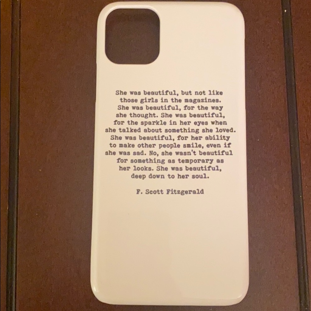 New Never Used iPhone 11 Pro Max White Phone Case